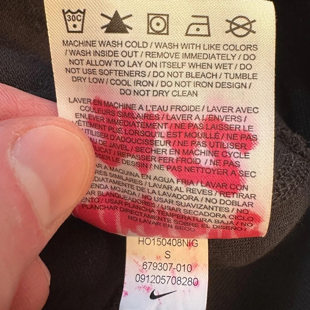 Nike‎ Tech Hoodie Kids Small Black Fleece Sweatshirt Jacket Full Zip $105 MSRP